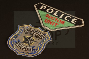 Seattle Police costume patches