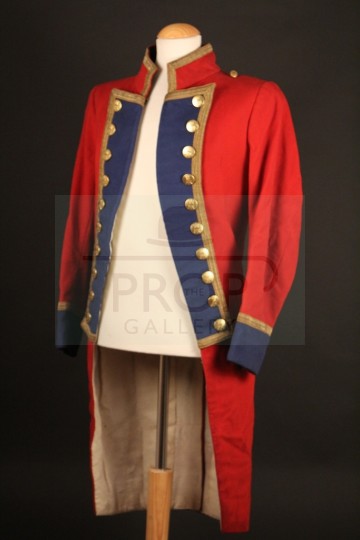 Captain Jack Absolute (Jeremy Brett) military dress