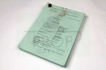 Production used script - The Five Doctors