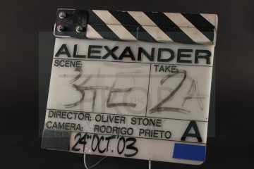 Production used clapperboard