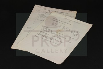 Production used financial documents