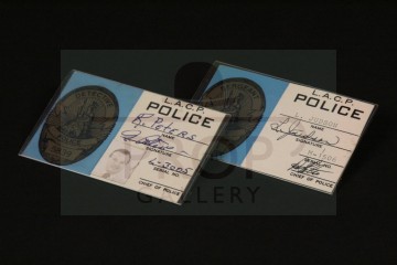 Police identification badges