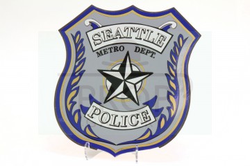 Seattle Police magnetic car emblem 