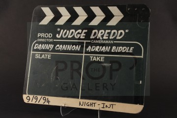 Production used clapperboard