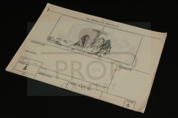 Production used storyboard sequence - Ivory Tower