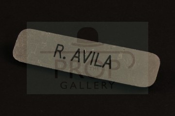 Raymond Avilla (Andy Garcia) name badge