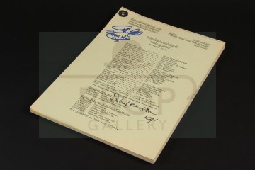 John Leeson (K-9) autographed script - State of Decay