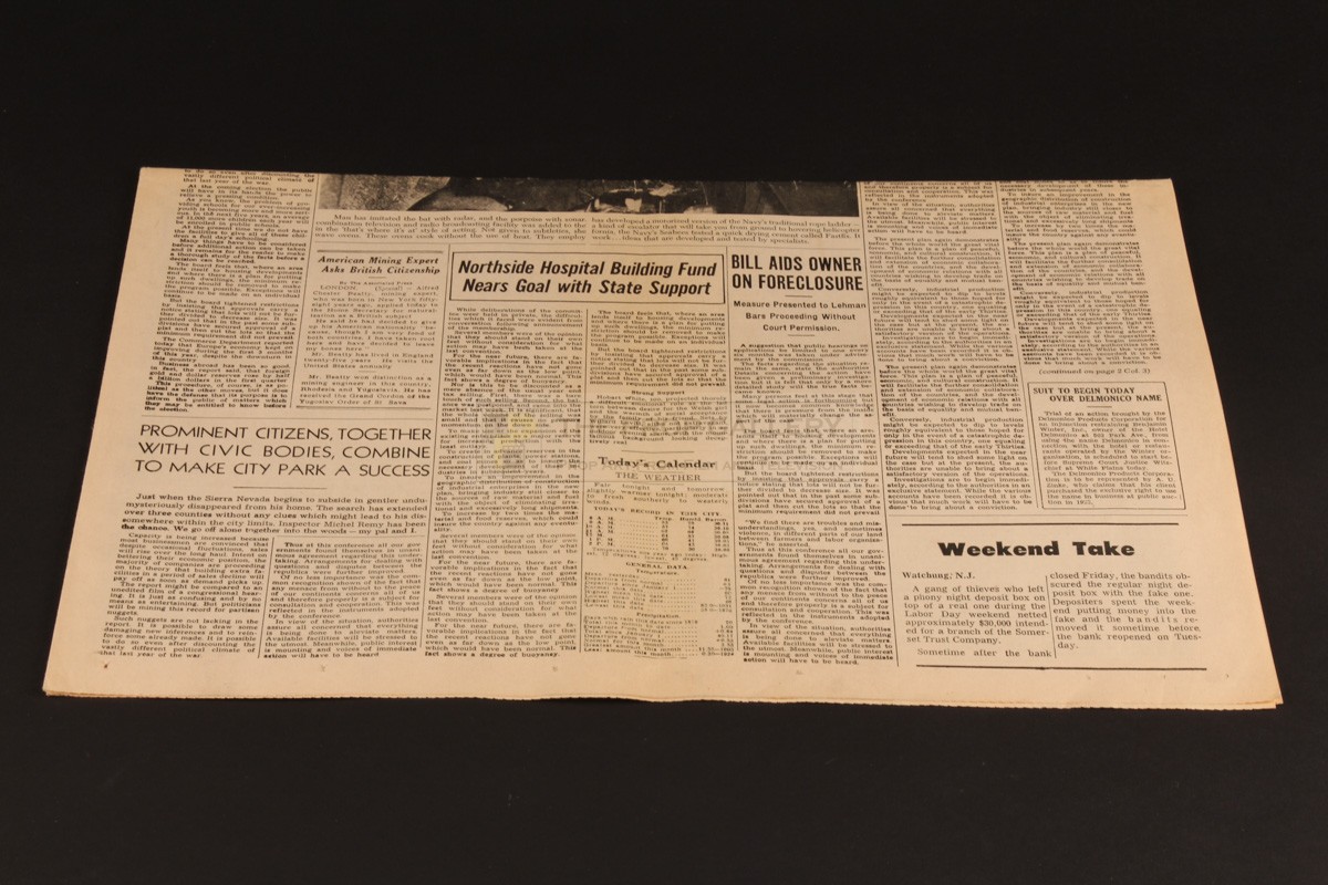 The Prop Gallery | New York World-Telegram newspaper