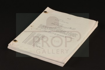 Production used script